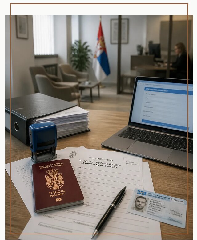 Оформление ПМЖ в Сербии для переезда в Балтийске под ключ