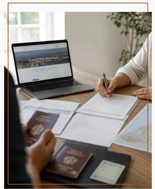 Оформление Digital Nomad и ВНЖ Португалии в Балтийске